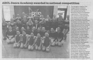 AHCLDA Comp Teams at National Competition June 2024