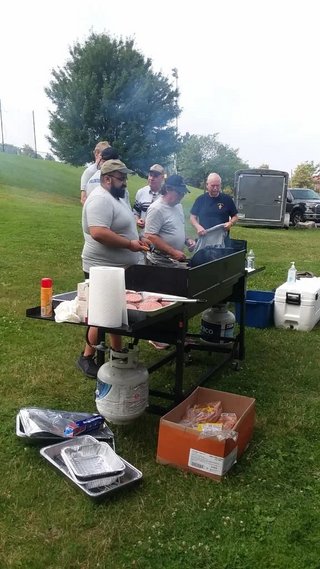 Fishing Derby 2023 Masons did the cooking