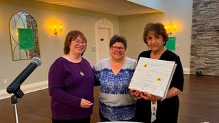 June Banquet 2023 scrapbook presentation