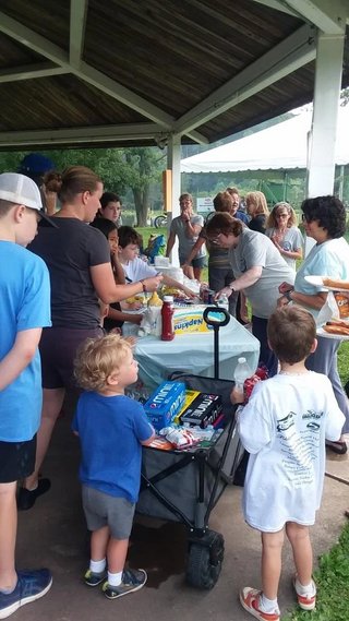 Fishing Derby 2023 lunch rush